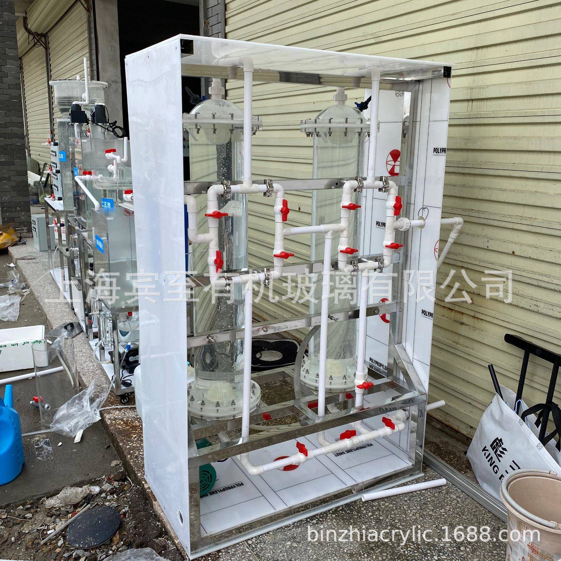 金属吸附离子交换柱 亚克力透明层析柱 树脂柱 小试中试装置