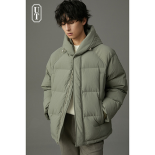 设计感加厚保暖羽绒服男短款 宽松软糯面包服外套 多口袋秋冬季 韩版