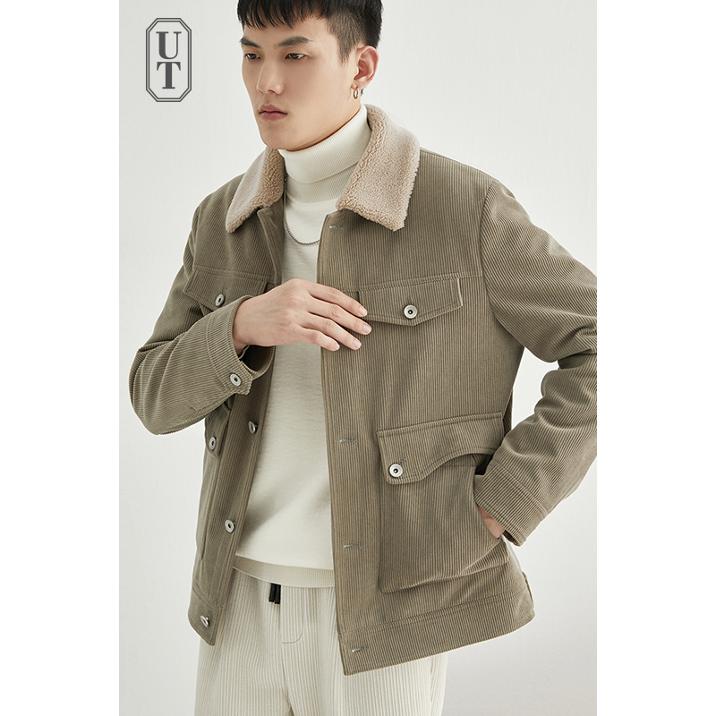 羊羔毛短款韩版潮流冬季棉服夹克