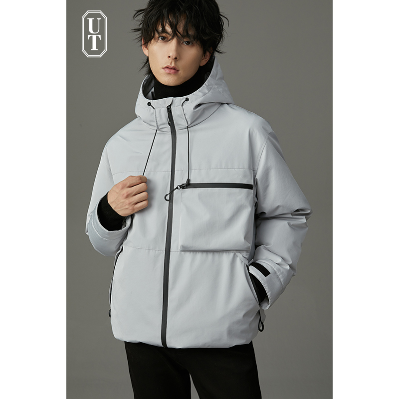 户外冲锋衣羽绒服防风防水加厚