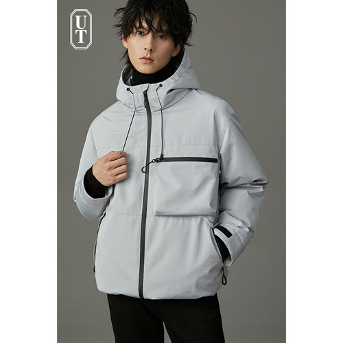 户外冲锋衣羽绒服防风防水加厚