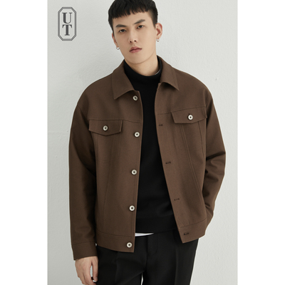 精疏棉夹克春秋高级感外套工装