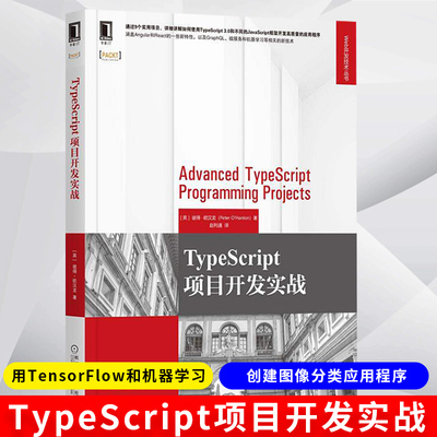 官方正版 TypeScript项目开发实战 TypeScript Web开始 前端 Angular React 计算机网络技术实用教程 计算机项目开发实战教程书籍