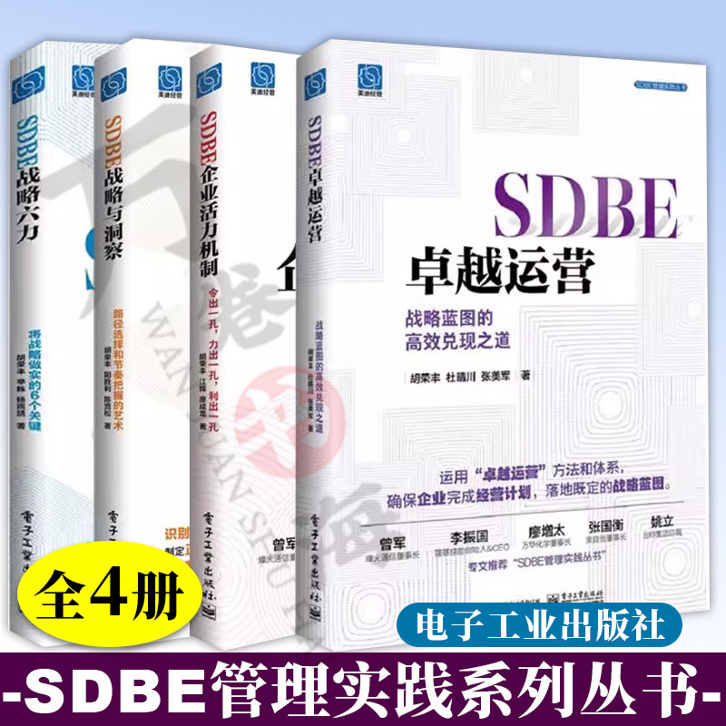 SDBE战略六力将战略做实的6个关键+SDBE战略与洞察路径选择和节奏把握的艺术+SDBE企业活力机制+SDBE卓越运营战略蓝图高效兑现之道
