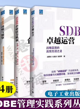 SDBE战略六力将战略做实的6个关键+SDBE战略与洞察路径选择和节奏把握的艺术+SDBE企业活力机制+SDBE卓越运营战略蓝图高效兑现之道