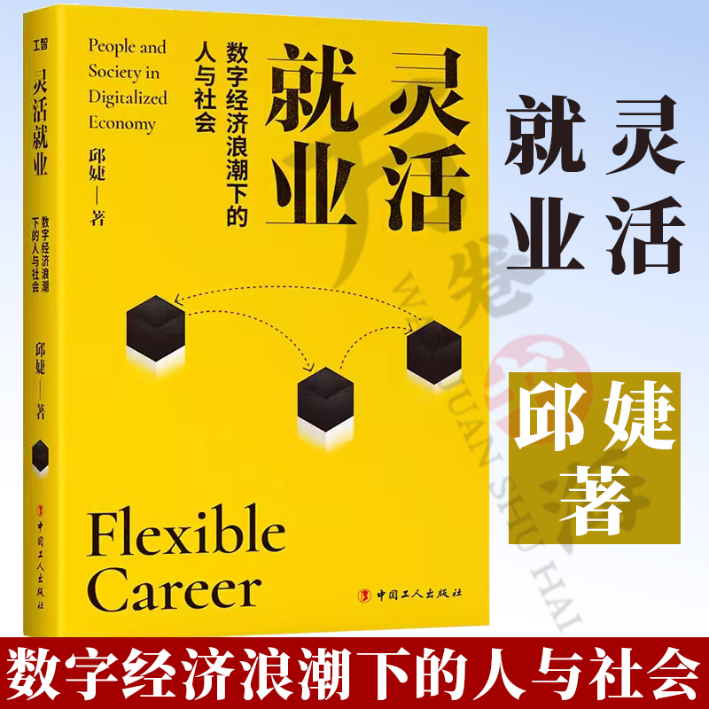灵活就业：数字经济浪潮下的人与社会 国家数字经济发展战略专家热点解读理解技术创新发展背后 中国工人出版社经济管理劳动就业