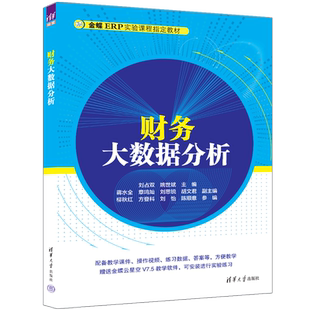 【2册】财务大数据分析 +管理会计综合实验教程 清华大学出版社 财务大数据分析，大数据分析