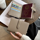 高级 护照夹女护照保护套出国旅行护照包证件收纳多功能卡包便携式
