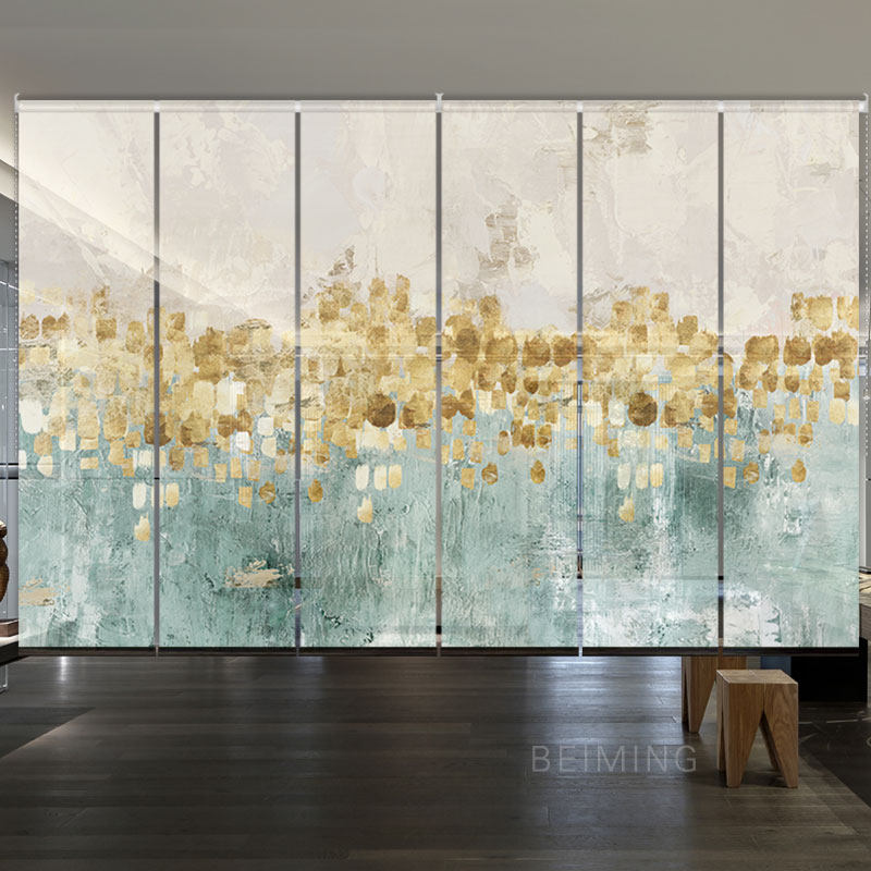 Rolling curtain Lifting Translucency a living room Entrance Warm Hanging type Cloth curtain Modern Chinese Northern Europe Abstract balcony decoratein the Residential furniture , Screen/Flower Window , Guaping  category - from Buy2taobao.com to provide professional Taobao agent buy service