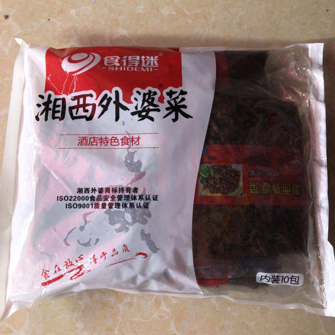 10袋*250g包邮新 聪厨大佬湘西外婆菜野菜土菜下饭菜腌酸菜食得迷