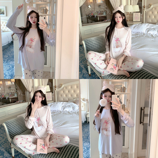 捞捞酱「香软小喵」莫代尔睡衣女性感夏季2025新款卡通纯欲风