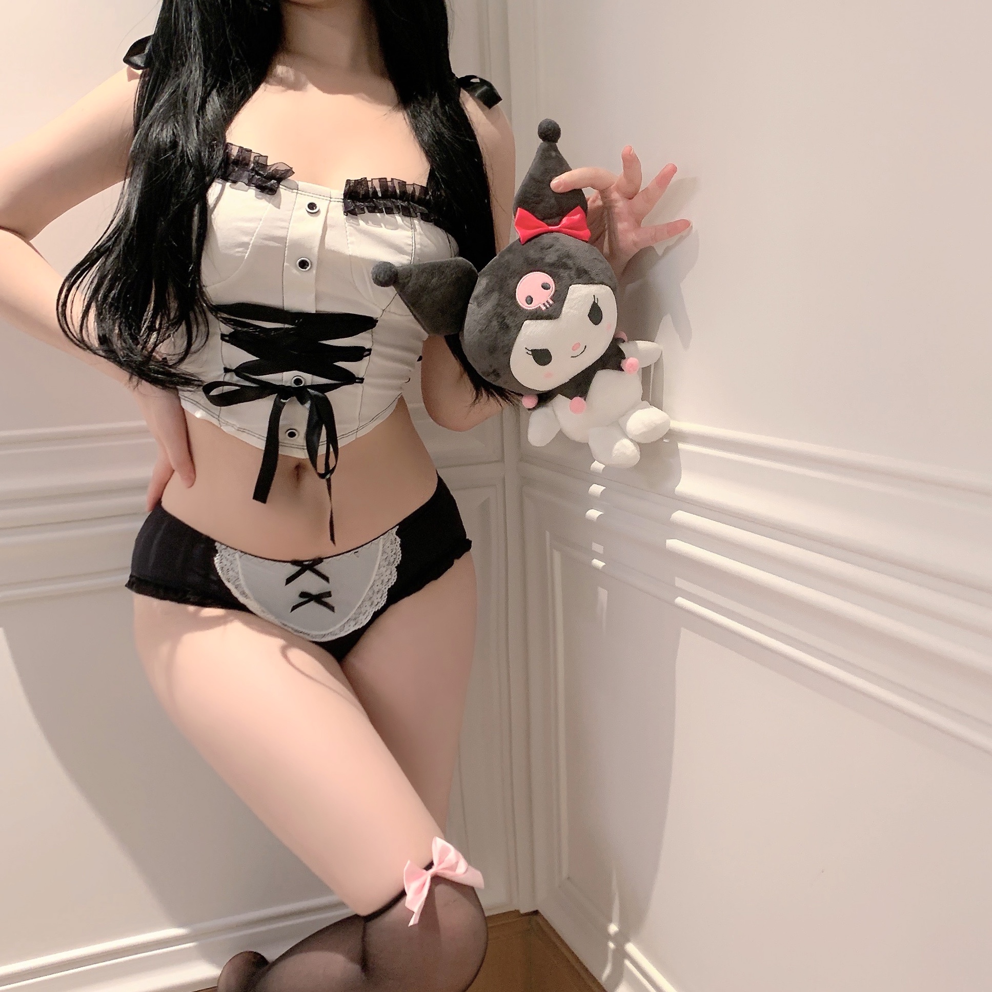 牛奶丝Lolita三角内裤日系