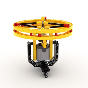 小小工程师国产积木齿轮工程机械模型科技拼装 MOC 自平衡机构套装