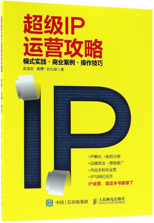超级IP运营攻略(模式实践商业案例操作技巧)_虎窝淘