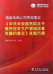 国家电网公司贯彻落实中共中央国务院关于推进安全生产领域改