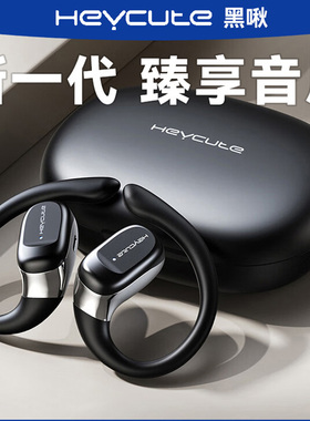 heycute/黑啾 cl36蓝牙耳机超长续航运动通话功能运动挂耳式跑步