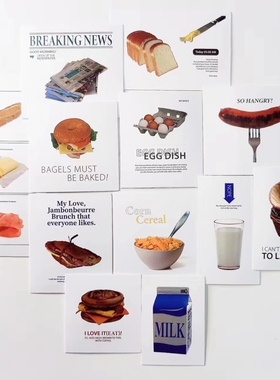 韩国同款202hosil贴纸包OAB人物杂志风景复古手账装饰素材拼贴纸