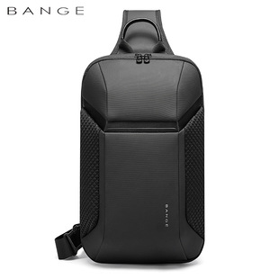BANGE胸包男士 时尚 潮Sling bag 斜挎包通勤单肩包多功能大容量韩版