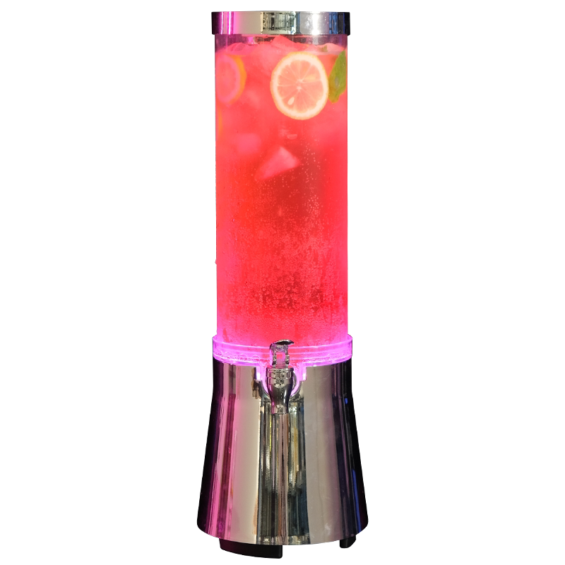 酒炮酒吧专用发光3升啤酒酒桶带龙头2L可乐桶容器网红精酿扎啤桶