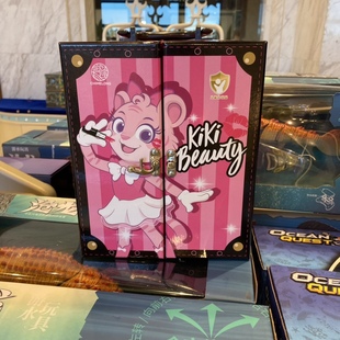 长隆旅游纪念品琦琦公仔海洋王化装工具箱套妆儿童过过家家玩具