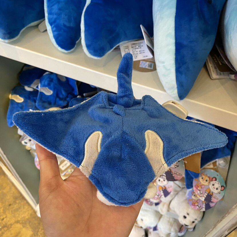 珠海长隆海洋王国旅游纪念品 仿真魔鬼鱼玩偶公仔毛绒玩具礼物