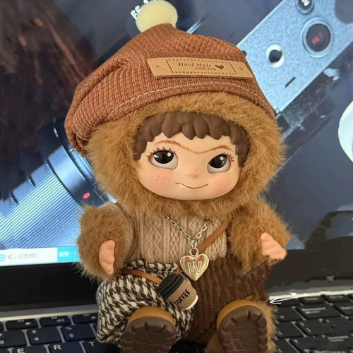 20cm娃衣Wakuku娃衣潮玩公仔复古衣服在捣蛋回千禧哇酷酷学怪兽