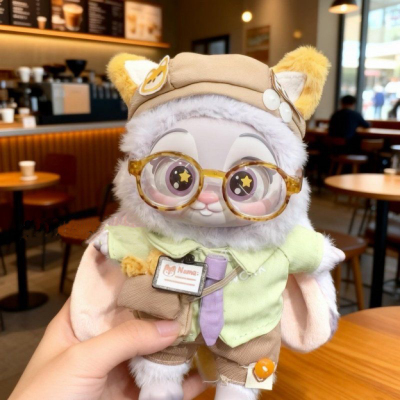 尼克狐朱迪兔子衣服公仔挂件着替17cm疯狂动物城玩偶狐狸衣服娃衣