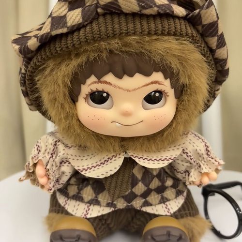 哇库库娃衣20cm娃衣复古娃衣wakuku潮玩公仔衣服在捣蛋哇酷酷