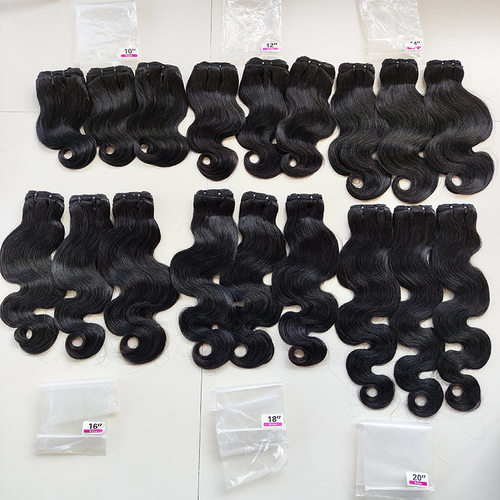 3bundles 250g 1set Indian hair body wave human hair bundles