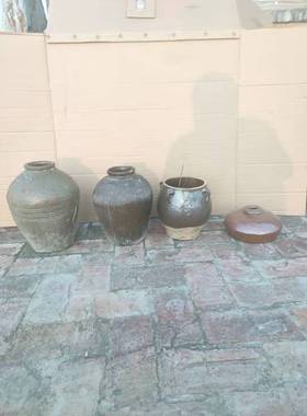 民俗老物件农村坛子道具怀旧