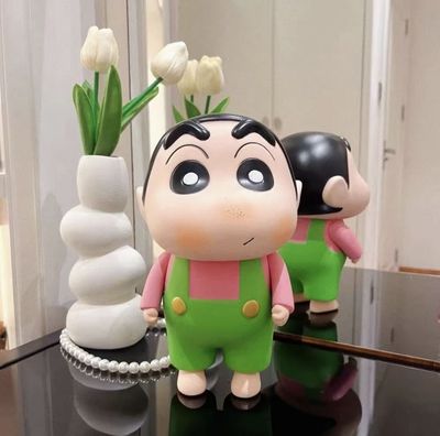 卡通雀斑小新手办23cm蜡笔小新可爱玄关卧室客厅潮玩公仔装饰