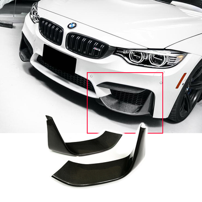 宝马改装f83碳纤维前下巴小包围