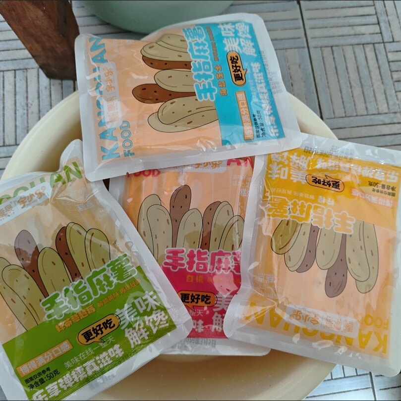 手指麻薯白桃柠檬味抹茶蔓越莓海盐软糯糕点心追剧解馋健康零食品