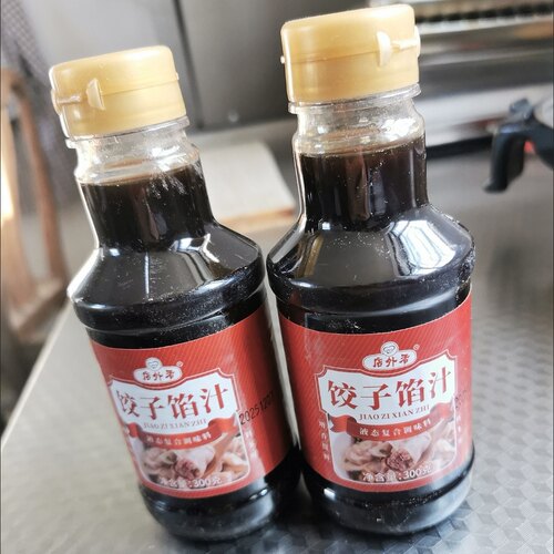 饺子馅汁300g/瓶家用包子混沌小笼包提鲜料汁酱汁复合调味料佐料