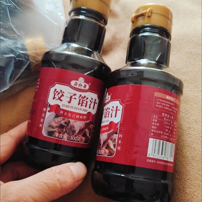 饺子馅料汁300g/瓶包子混沌馅调味料厨房家用提鲜直接拌馅腌料