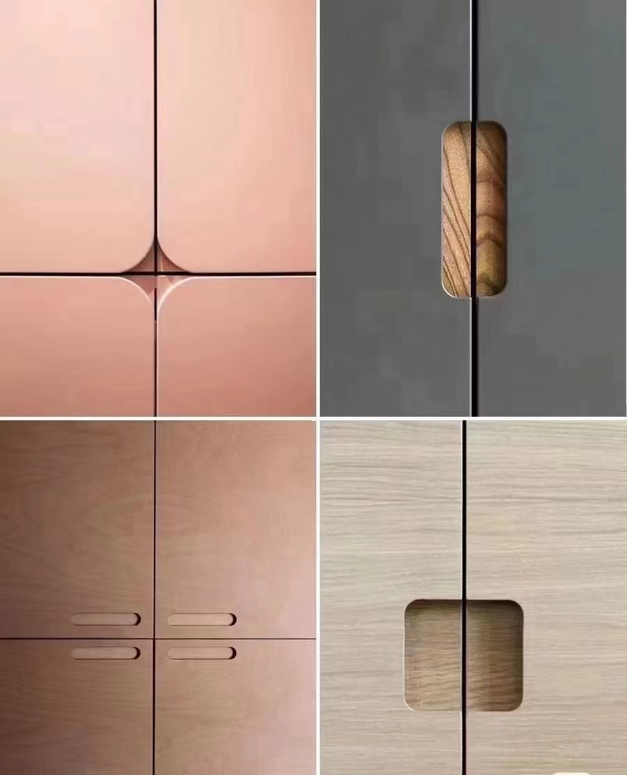 全屋新款上市客厅定制柜橱柜门板极简other/其他实木复合烤漆门板