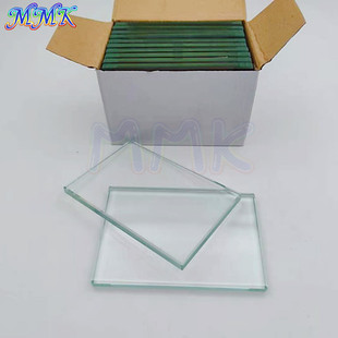 【边缘光滑】牙科口腔透明加厚玻璃调板玻璃制调拌板长方形调和板