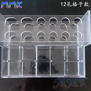 牙科树脂放置架粘结剂收纳整理盒架口腔材料 透明亚克力材质包邮