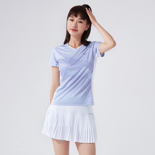 川崎新款羽毛球服短袖运动夏季