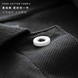 Хлопковая летняя футболка polo для работы, делается под заказ, короткий рукав, с вышивкой, с печатью вашего логотипа