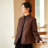 新中式 布小匠原创设计全棉保暖高级绣花外套棉服冬季 女款 国风棉衣