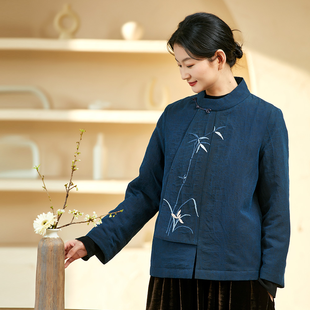 布小匠原创设计冬季国风棉服