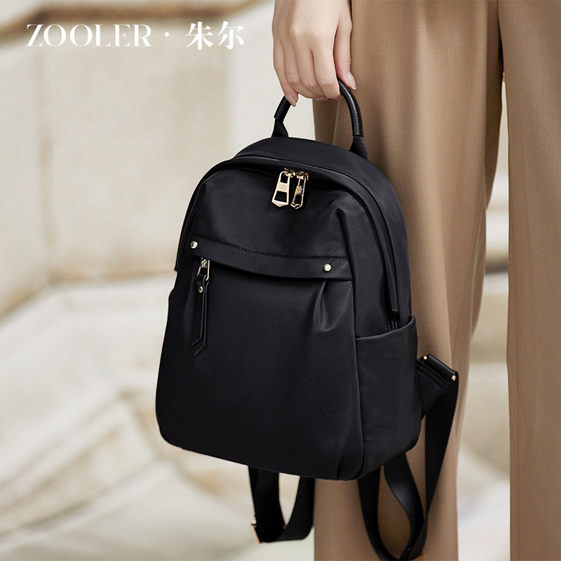 朱尔帆布双肩包女2026新款旅游轻便小背包户外旅行高级感小众书包,箱包皮具/热销女包/男包,双肩背包,淘宝优惠券,粉丝福利购,淘宝优惠卷