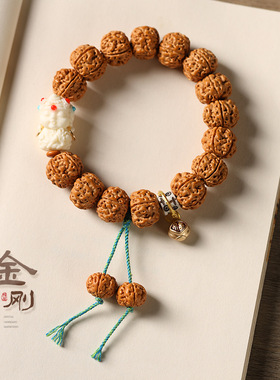 高油爆肉矮桩金刚菩提手串手链男