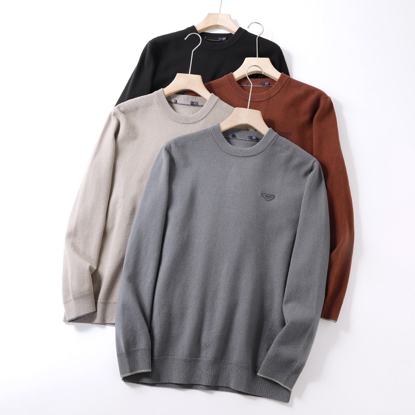 雅家牛货！13.6绵羊毛混纺男士圆领秋冬款柔软针织衫毛衣休闲上衣,男装,针织衫/毛衣,淘宝优惠券,粉丝福利购,淘宝优惠卷