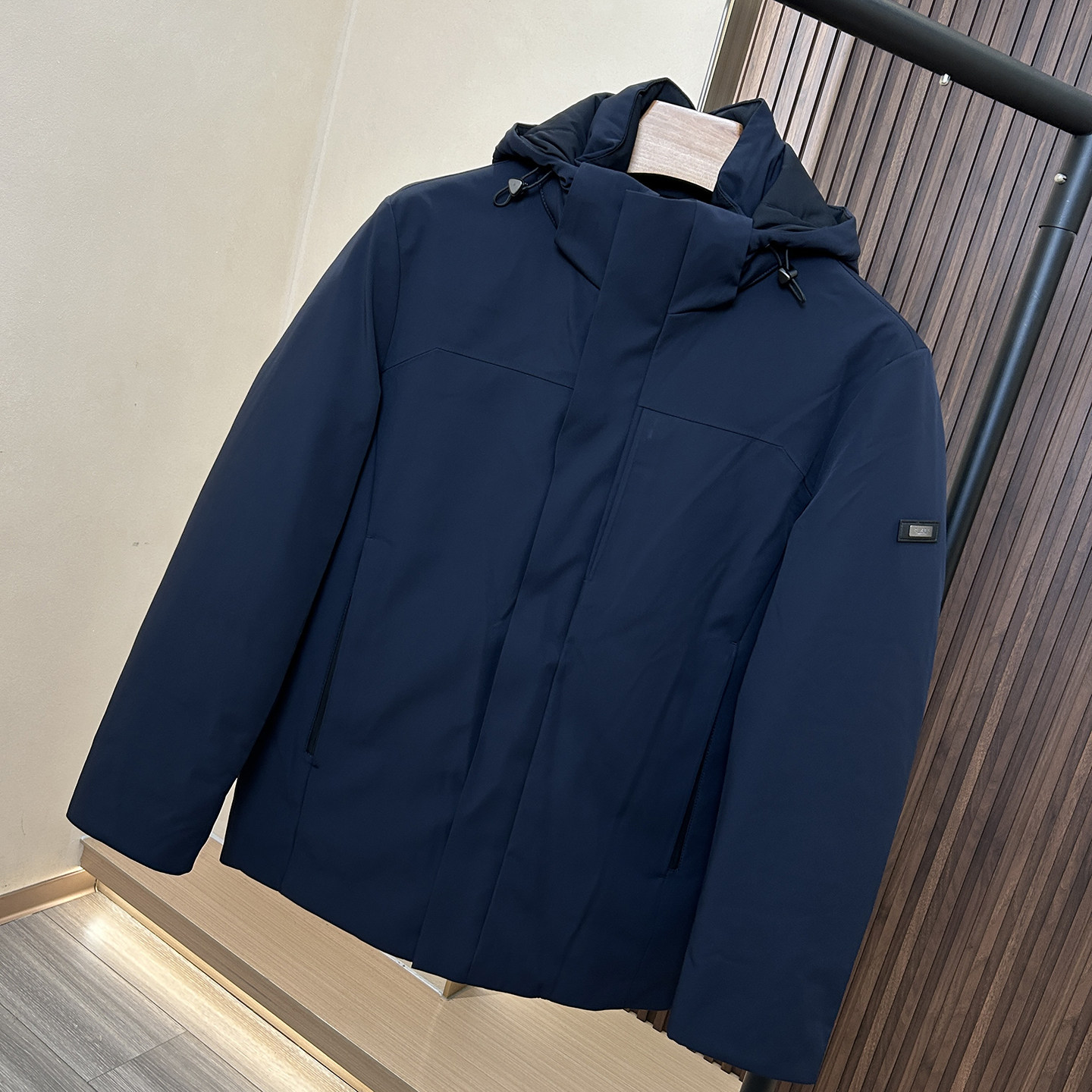 可脱卸帽+蓬松90绒+牛奶丝面料!冬季男士剪标羽绒服加厚保暖外套