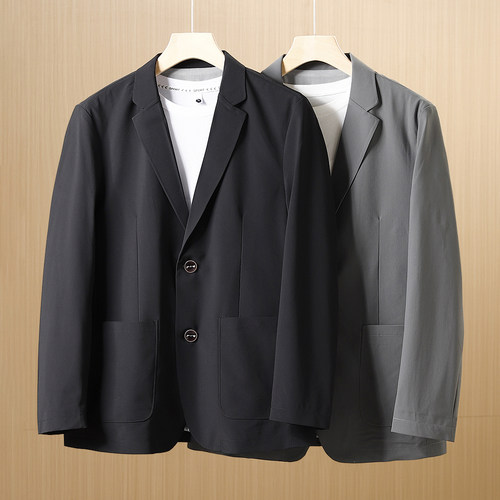 凉感冰丝户外防晒商务西服外套男