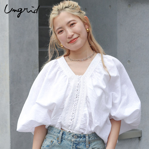Ungrid印度灯笼袖罩衫