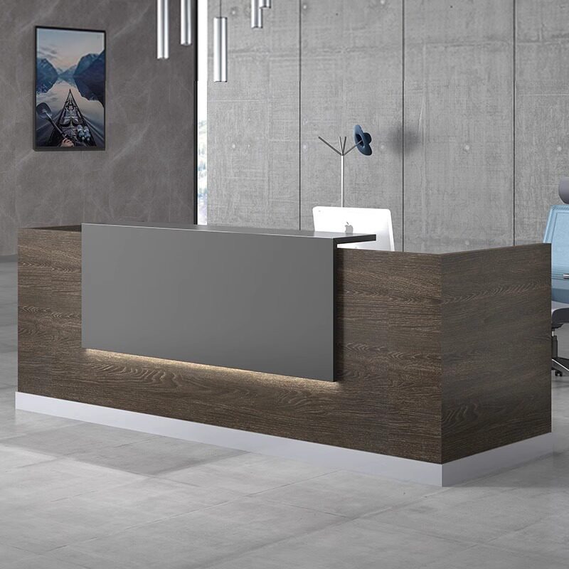 公司咨询台迎宾台前台接待台时尚收银吧台办公室柜台前台办公桌