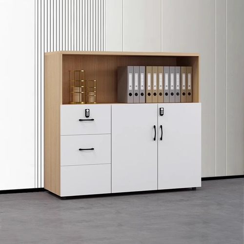 办公室矮柜文件柜木质复印机底座柜打印机柜子储物柜隔断柜包安装